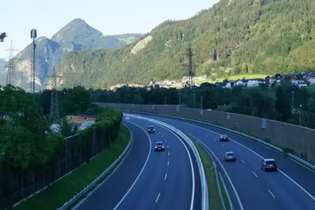 Podróże Autostradami w Austrii
